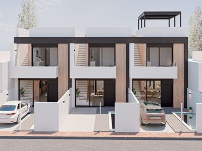 Fraaie woningen met patio,  zwembad en dakterras